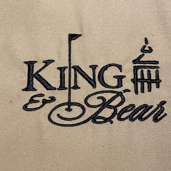 Head Golf Apparel Mens XXL King & Bear Course Golfers Windshirt in Khaki - Picture 9 of 12